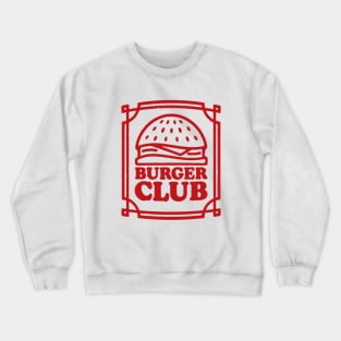 Burger Club Crewneck Sweatshirt